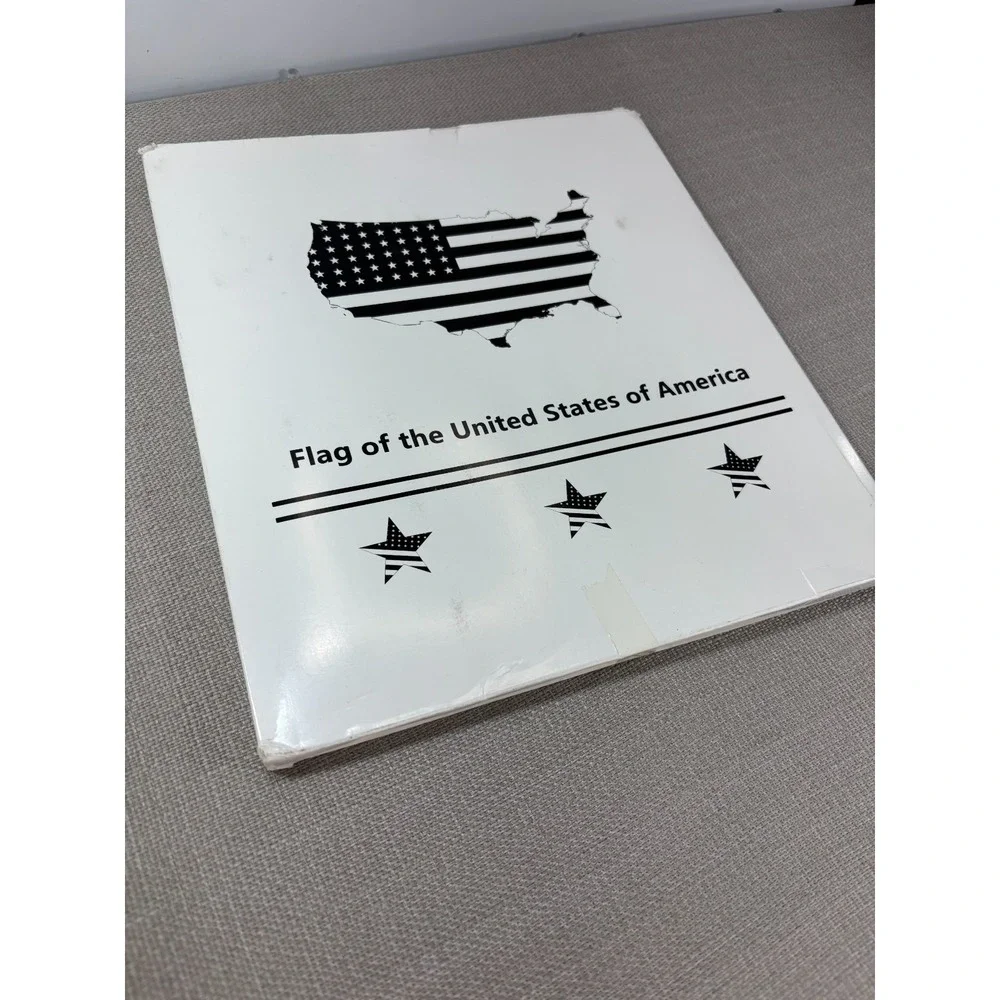 NWT American Flag Sealed 3 X 5 Polyester Durable Never Opened